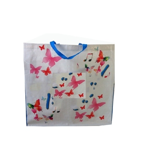 Wholesale Eco Friendly Recyclable <b>Polypropylene</b> <b>Bag</b> PP Woven Shopping <b>Bag</b> Custom Printed from Vietnam High Quality - Product Image 1