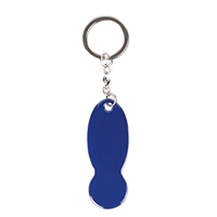 Chariot de supermarché jeton en métal plastique Warenkorb pièce de monnaie porte-clés panier d'achat solveur caddie puce pièce de monnaie porte-clés crochet clé