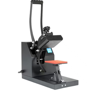 New 15*15cm5.9-inch Manual Label Heat Press Garment Fabric Printing T-shirt Logo Sublimation Heat Transfer Machine 220/110V - Product Image 5