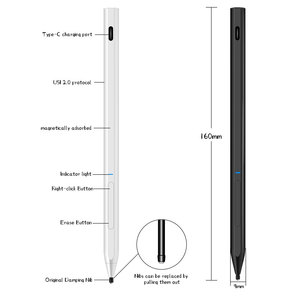 Lápiz Óptico Usi, Lápiz de Dibujo Capacitivo Activo para Hp, Asus, <span class=keywords><strong>Lenovo</strong></span>, Samsung, Acer Chromebook, Lápiz Táctil - Product Image 2