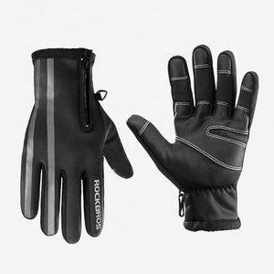 CBR OEM S091-2 Hiver Ski Écran Tactile Thermique Coupe-Vent Chauffée Plein Doigt Chaud Moto Vélo vélo vélo <span class=keywords><strong>Gants</strong></span> - Product Image 2