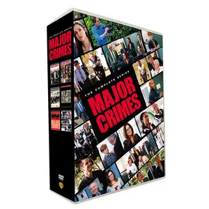 จัดส่งฟรี Shopify DVD MOVIES โชว์ทีวีภาพยนตร์ผู้ผลิตโรงงาน Major Crimes ชุดสมบูรณ์ 24dvd แผ่น