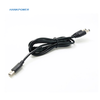 Câble séparateur d'alimentation 3a USB C PD 2 en 1 Type C mâle vers cc 5.5x2.1mm mâle câble de chargeur PD