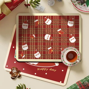 Tapete de Café Navideño con Diseño de Santa Claus, Resistente al Aceite y al Calor, para la Encimera de la Cocina, para el Comedor - Product Image 3