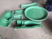 Moules pour table et chaises en béton imitation marbre ; Convient pour la décoration des patios extérieurs et des zones de loisirs
