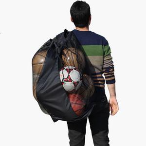 Bolsa de transporte para balón de fútbol, bolsa de malla extragrande de alta resistencia - Product Image 6