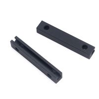 Glissière de guidage en aluminium usinée CNC, pièces usinées CNC personnalisées, glissière en aluminium