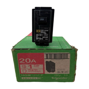 Controlador de programación Plc HOM120 Mini 20A 1 Pole 120240VAC 10kA - Product Image 1