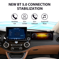 Pantalla Foforfor de 13.1"+12.3" para Mercedes Benz Vito 2019-2025, Carplay Android 15, Radio para Auto, Estéreo, GPS, DSP, 4G, WiFi, 360, OEM