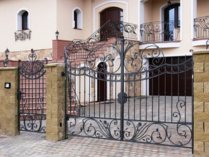 ราวรั้วเหล็กนอกประตูราวรั้วเหล็กดัดดีไซน์ใหม่2012 - Product Image 5