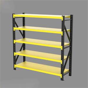 Güvenilir Ağır Hizmet Tipi Orta Hizmet Tipi Raflar Ticari Metal Depolama Raf Sistemi (Mağaza İçin) - Product Image 4