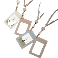 Porte-badge d'identification rétractable en gros avec cordon et clip, étui pour cartes d'identité pour adolescents ou employés de bureau