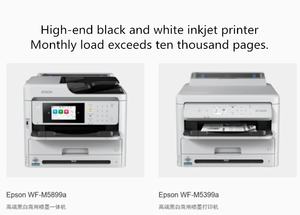 USB Interface Commercial Inkjet <b>Printer</b> WF-M5399a M5899a M5299a M5799a Black and <b>White</b> Printing and Copying Features Inkjet Blac - Product Image 3