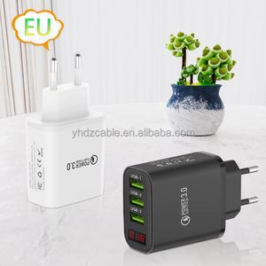 3USB LED Multi Port Fast Charging Head 5V3A QC3.0 Android Mobile Phone Charging Block EU UK USA <b>PLUG</b> - Product Image 3