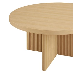 Rãnh hiện đại Vòng phòng khách đồ nội thất MDF gỗ làm tổ Bàn cà phê - Product Image 4