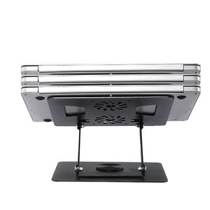 ขาตั้งโน้ตบุ๊ก Charmount Ergonomic แบบพับได้ ปรับหมุนได้ 360 องศา ผลิตจากเหล็กและอะลูมิเนียม พร้อมพัดลมระบายความร้อน รุ่น CT-CDS-35AV ขาตั้งโน้ตบุ๊ก CT-CDS - Product Image 2