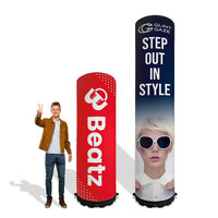 Colonne gonflable personnalisée pour festival, marathon, centre commercial, publicité, événement, décoration gonflable 3m
