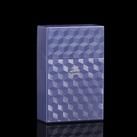 Accessoires pour fumeurs de tabac, boîte de rangement portable imperméable pour 20 cigarettes avec étui à cigarettes en plastique PP