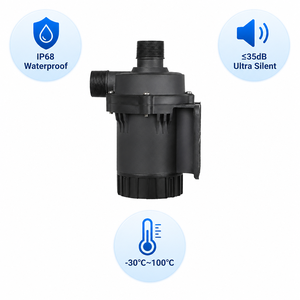 <span class=keywords><strong>Pompe</strong></span> submersible sans balais ZKSJ 12V DC <span class=keywords><strong>10000L</strong></span>/<span class=keywords><strong>H</strong></span> 5M avec contrôle de vitesse PWM pour aquarium, réservoir, fontaine, DMX - Product Image 1