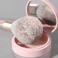 Ensemble de pinceaux de maquillage 14 pièces/ensemble, poils doux, pinceaux multi-usages pour fard à paupières, poudre libre, blush et lèvres, outils de beauté portables