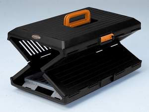 Boîte de <span class=keywords><strong>Transport</strong></span> pliable portable à <span class=keywords><strong>2</strong></span> portes <span class=keywords><strong>pour</strong></span> chiens et <span class=keywords><strong>chats</strong></span> - Product Image 2