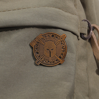 Épingles en émail de casque vintage en bronze, broches rondes en métal personnalisées, badges de revers, bijoux de style punk, cadeau en gros