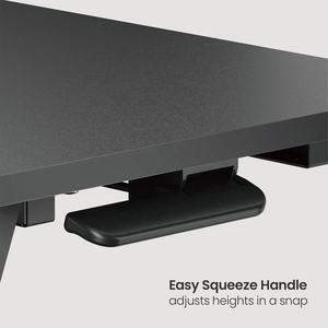 Convertisseur de <span class=keywords><strong>bureau</strong></span> debout réglable en hauteur, petit <span class=keywords><strong>bureau</strong></span> pour ordinateur portable, ressort à gaz, poste de travail assis-debout avec <span class=keywords><strong>plateau</strong></span> pour clavier pour le <span class=keywords><strong>bureau</strong></span> - Product Image 5