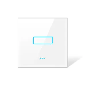 Alexa Control Hotel Wall Touch 3 Gang Mutual Control Eva Logic Smart Switch Wifi Compatible Lanbon Smart Switch