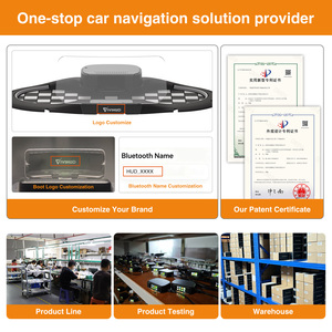 Pantalla LCD de Navegación Universal VIVIHUD de Fábrica, OBD Carplay <span class=keywords><strong>HUD</strong></span>, Garantía de 2 Años, Pantalla <span class=keywords><strong>HUD</strong></span> con Mapas para Automóvil - Product Image 5