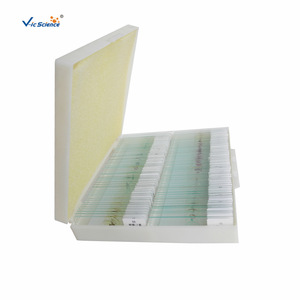 Equipo de enseñanza de biología: Juego de 100 tipos de especímenes de animales y plantas, en stock, para observación microscópica en portaprobetas. - Product Image 4
