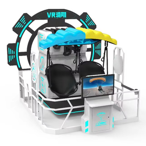<span class=keywords><strong>Simulateur</strong></span> de vol VR à 2 places Colorful Park, machine d'arcade à monnayeur, jeu de vol en réalité virtuelle, équipement d'arcade VR - Product Image 1