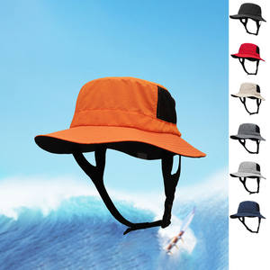 قبعة الصيف لركوب الأمواج قبعة صياد الشاطئ لحماية الشمس حافة كبيرة أنيقة الظل تنفس نزهة قبعة طاردة - Product Image 3