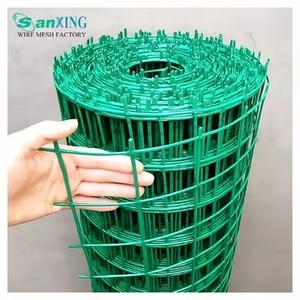Malla de Alambre Soldada SanXING, Recubierta de PVC, Abertura de 1/4 de Pulgada, 24 Pulgadas x 50 Pies, Material de Cercado para Granja, Tejido Plano - Product Image 3