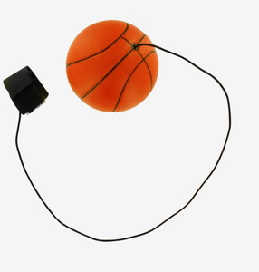 Jouets anti-stress de marketing en forme de ballon de basket, <span class=keywords><strong>yo</strong></span>-yos, jouets à presser avec logo imprimé, cadeaux promotionnels en gros - Product Image 1