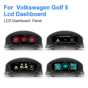 Navihua Digital Instrument Cluster <b>for</b> Volkswagen VW Golf 5 2004-2009 LCD CarPlay Auto Dashboard Linux System 12.3 Inch - Product Image 3