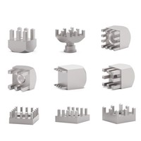 Bloc de bornes d'alimentation haute puissance pour PCB, fixation à vis M6, en laiton, pour véhicules électriques et stockage d'énergie 7461057 7460307 7460305 7460553