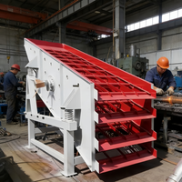 Crible vibrant linéaire série YK en acier inoxydable 304, machine de criblage de pierres et de sable pour l'exploitation minière, moteur (220V/380V) pour le calcaire