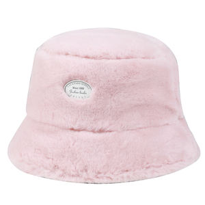 Mũ xô mùa xuân hè thời trang thường ngày, chất liệu lông mềm mại ấm áp dày dặn, thiết kế liền mạch, unisex người lớn, 100% polyester, màu trơn - Product Image 1