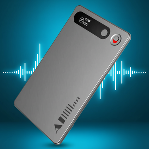 Enregistreur vocal IA OEM <span class=keywords><strong>avec</strong></span> <span class=keywords><strong>abonnement</strong></span> gratuit, prise de notes ChatGPT pour réunions, transcription, résumé, mind map, 64 Go, 36h d'enregistrement - Product Image 1