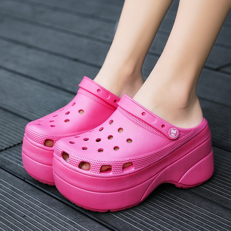 Happyslides 2021 Eva Garden Shoes Garden Beach Clogs For Women Summer Women Clogs Sandals High Quality Eva Foam Clogs