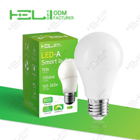 Lámpara de Pared LED de 15W y 1350LM, Base E27/B22, Uso Residencial, Control Remoto, Ángulo de Haz de 220°, Superventas