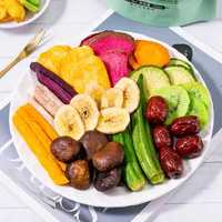 Vente en gros de chips de fruits secs FD, fruits mélangés, 100% naturels, durian, fraises, figues, mangue, pêche jaune