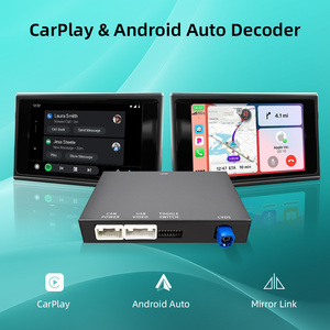 Rhythm <b>Wireless</b> CarPlay And Android Auto Retrofit Kit <b>Adapter</b> For Audi A6 A7 RMC 6.5 Inch Screen 2012 2016 Models - Product Image 3