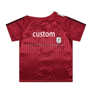 Camiseta de Fútbol Estilo Urbano, Transpirable, de Secado Rápido, con Estampado de Letras Vintage, Hombro Oblicuo, Manga Corta, para Uso Diario - Product Image 2