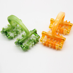 Spot Handheld Roller Massager Lunar Plastic Leg Wheel Manual Mechanical Model DJ789 - Product Image 1