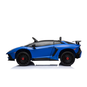 Voiture électrique pour enfants à la mode, <span class=keywords><strong>Lamborghini</strong></span> sous licence, 2 places, sur batterie, populaire, roues en plastique réelles avec 4 roues, pour bébés - Product Image 5