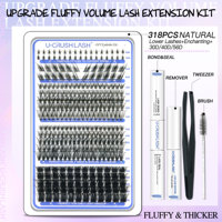 Cils en grappe DIY, livraison DDP, cils individuels, livraison porte-à-porte, taxes incluses, vente en gros, logistique sans tracas