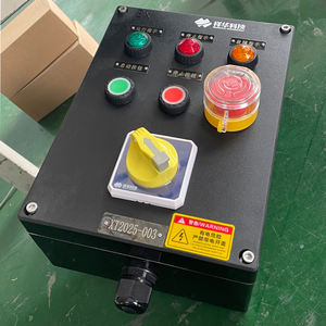 Boîtier de commande (démarrage/arrêt du moteur) série <span class=keywords><strong>FZC</strong></span> <span class=keywords><strong>FZC</strong></span>-A3D3K1G pour usage industriel, étanche à l'eau, à la poussière et à la corrosion - Product Image 2