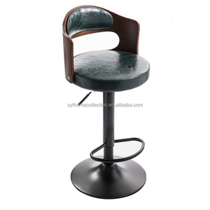 Tabourets <span class=keywords><strong>de</strong></span> <span class=keywords><strong>Bar</strong></span> Haut <span class=keywords><strong>de</strong></span> Gamme Style Europe du Nord pour Restaurant, Chaises <span class=keywords><strong>de</strong></span> <span class=keywords><strong>Bar</strong></span> <span class=keywords><strong>de</strong></span> Comptoir et d'Îlot Rétro Américain <span class=keywords><strong>de</strong></span> Luxe, Chaises Hautes Modernes Style Nordique - Product Image 5