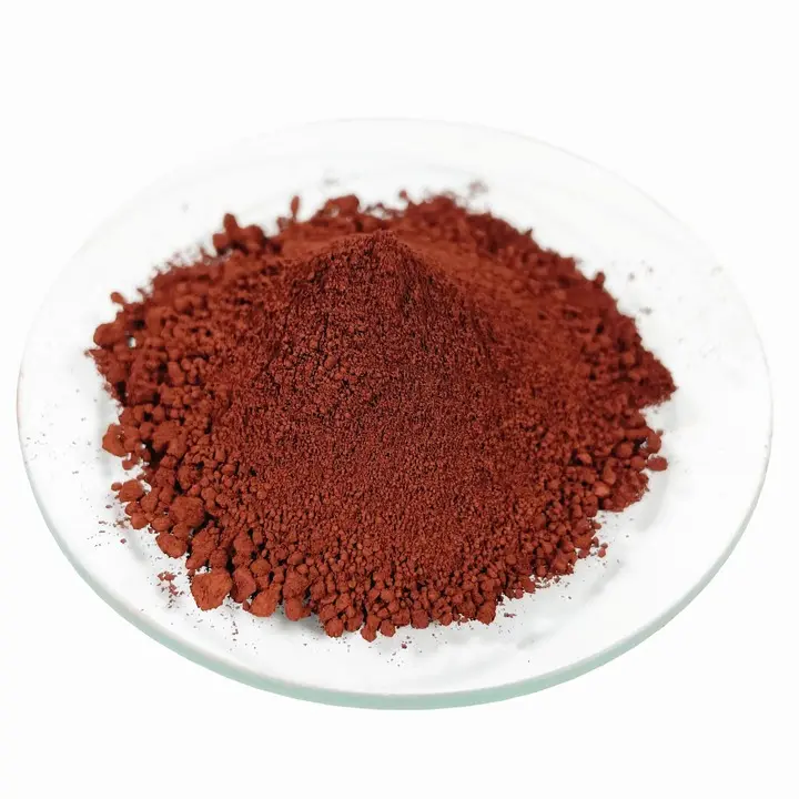 Cina vendita calda pigmento inorganico ossido di ferro rosso per pigmento di ferro rosso pigmenti di colore di ossido di ferro produttore all'ingrosso